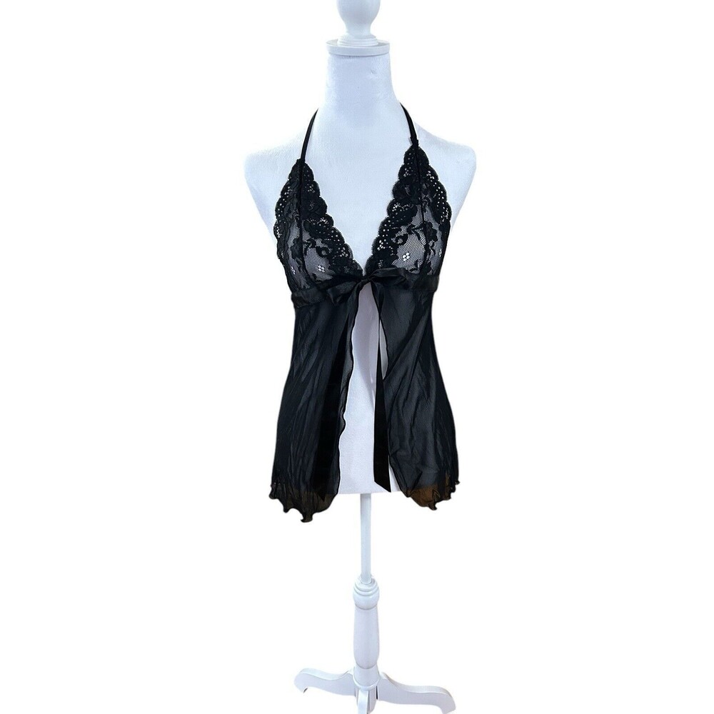 Hustler Halter Style Lingerie Top